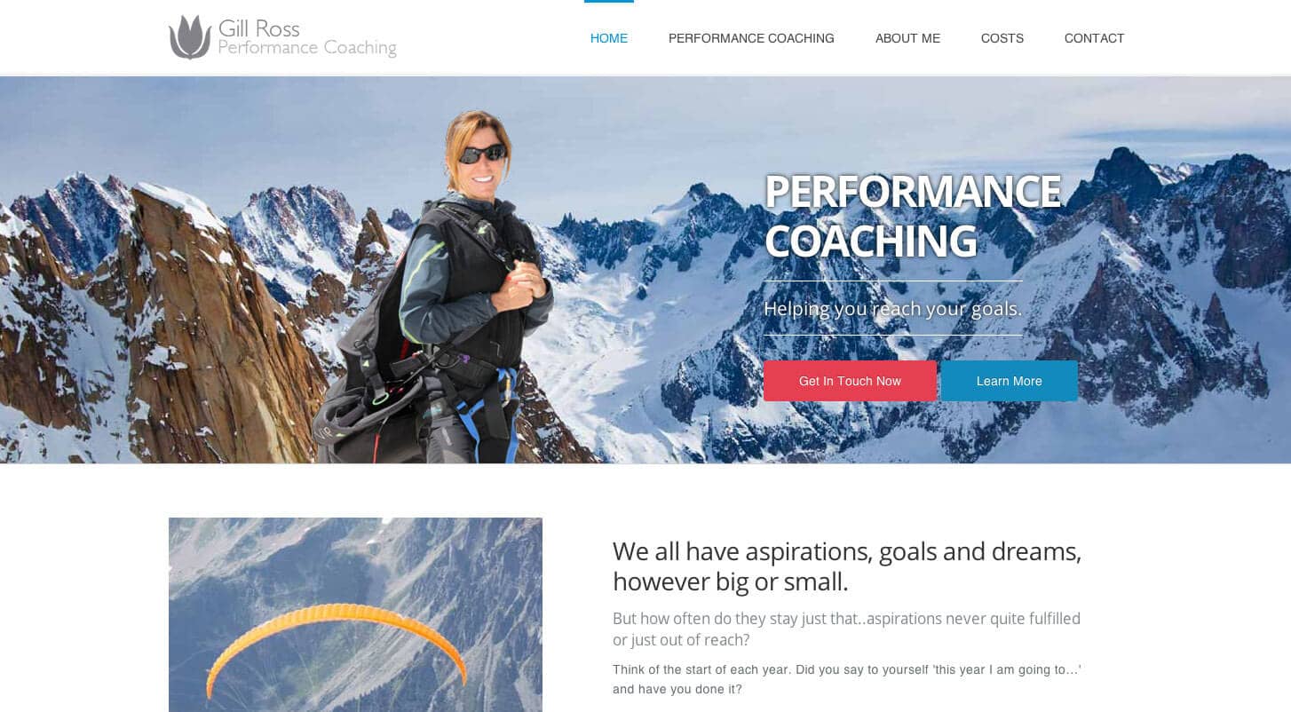 Gill Ross Performance Coaching – New Site